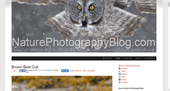 Desktop Screenshot of naturephotographyblog.com